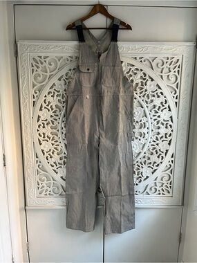 Big Bill Hickory Stripe Overalls 36 Short NWT Made In Canada Carpenter Workwear